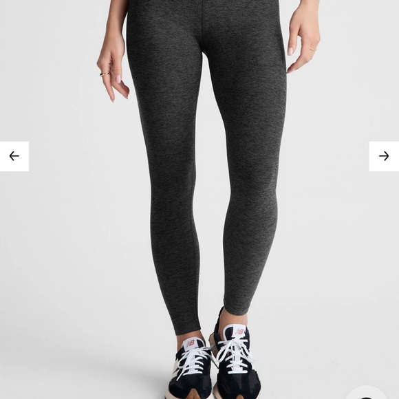 Beyond Yoga spacedye caught in the midi Charcoal Leggings sz small! - Picture 1 of 5